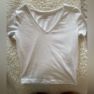 White Crop Top